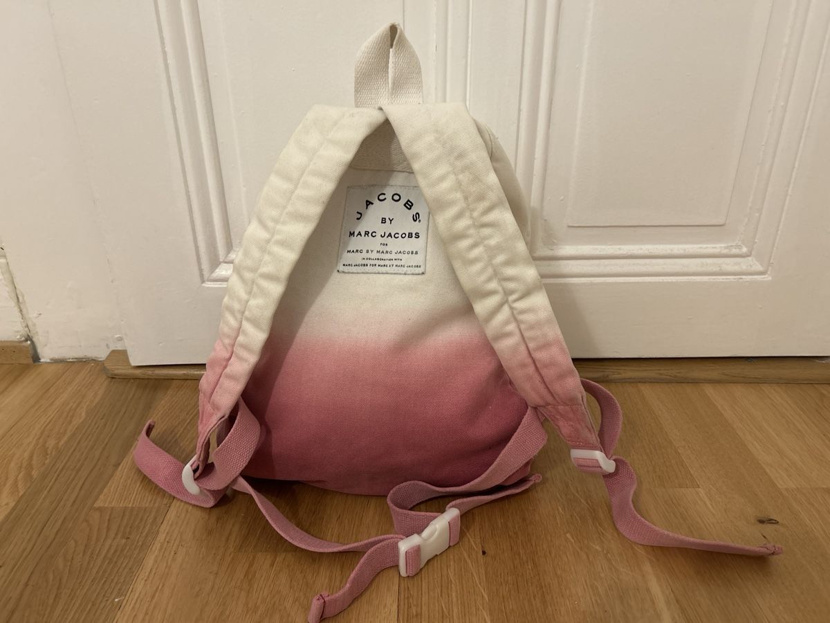 Marc Jacobs Rucksäcke: Marc Jacobs Cotton Tie-Dye Backpack Pink White – Gebraucht aus Genève von TreasureChest