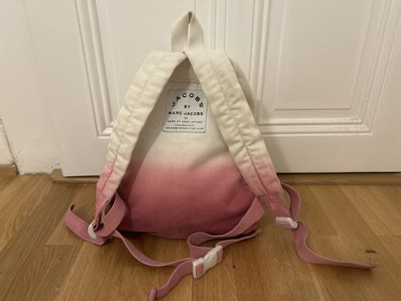 Marc Jacobs Cotton Tie-Dye Backpack Pink White