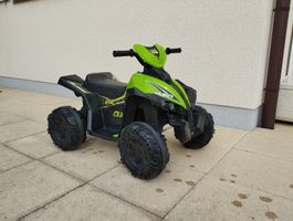 Elektro Kinderquad grün-schwarz, top Zustand!