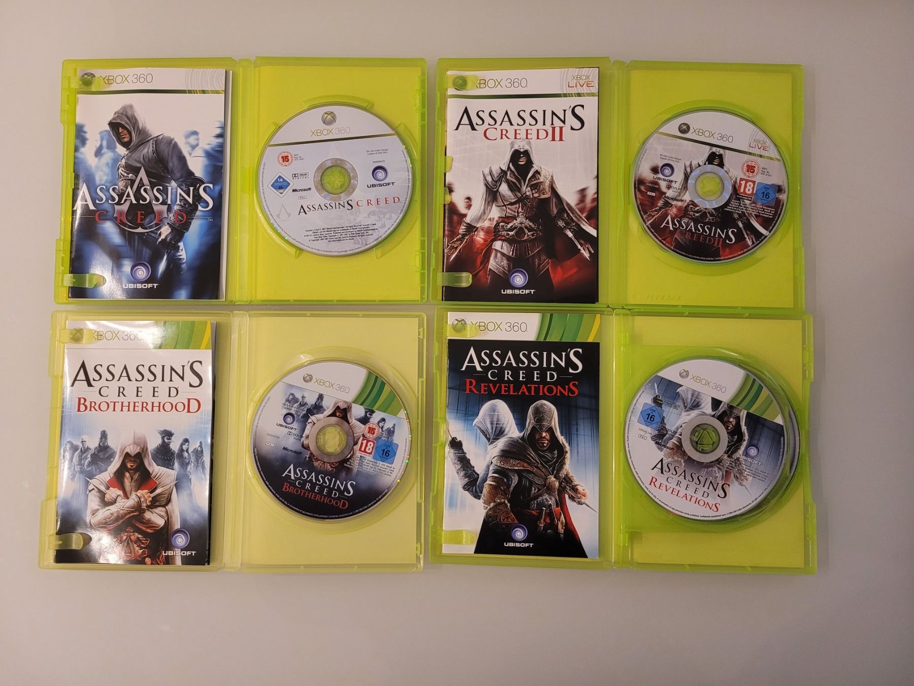 Giochi: 4x  Assassin`s Creed / XBox 360 – Usato da Uezwil venduto da -Retrogames- 1