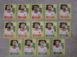 Panini Fussballkarte Jordanien
