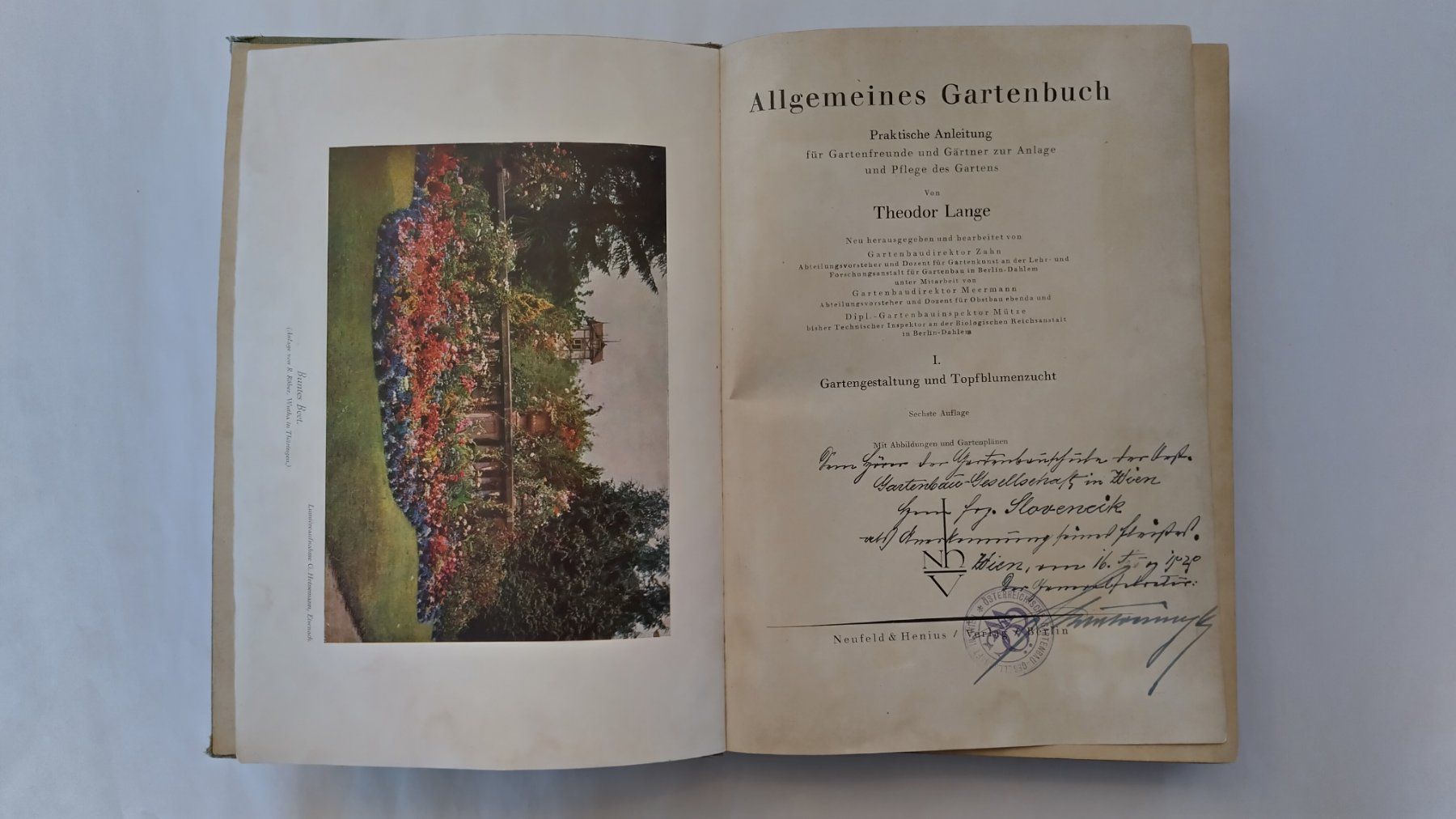 Libri: Allgemeines Gartenbuch 1926 / Gartengestaltung + Topfblumen – Usato da Bellach venduto da JingleJerry 2