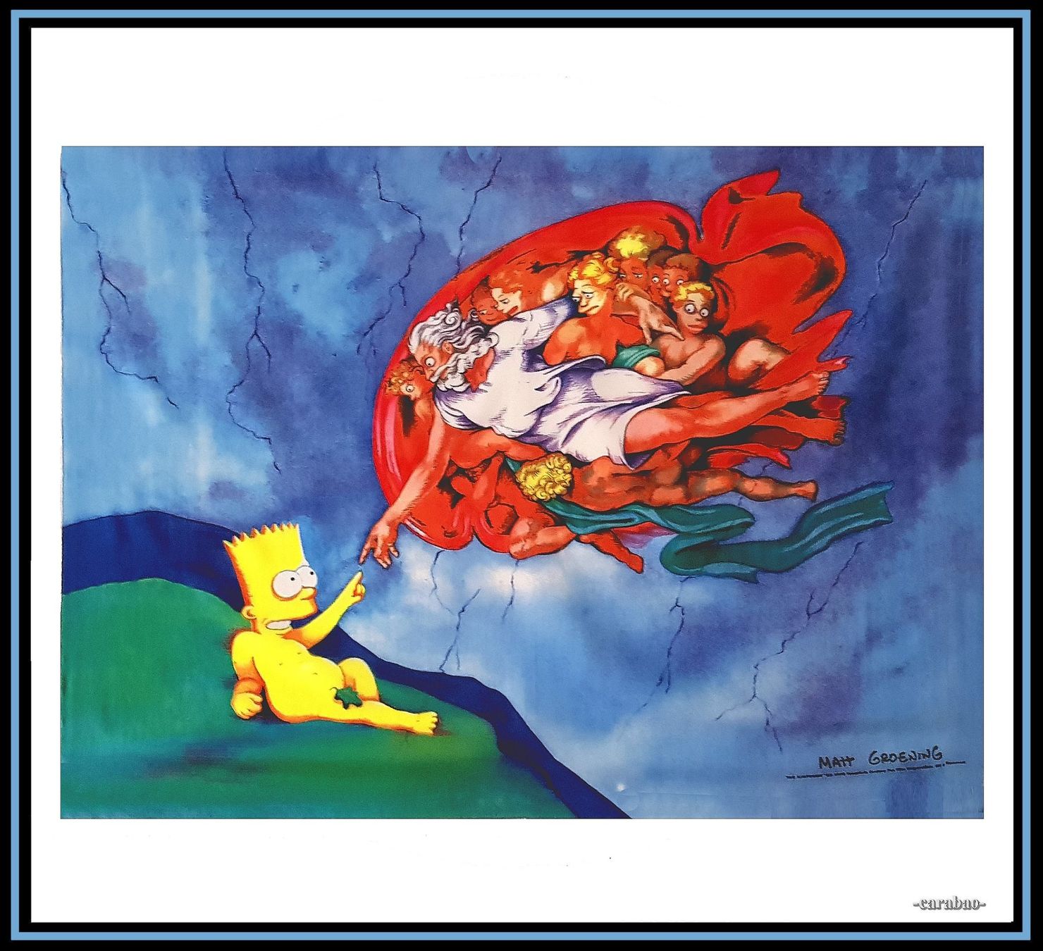 Bandiere: Fahne *Bart Simpson* - Nr. J-9121 – Nuovo (secondo la descrizione) da Winterthur venduto da --carabao--
