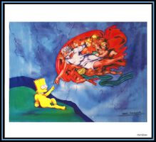 Fahne *Bart Simpson* - Nr. J-9121