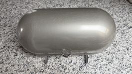 Wesco Brotkasten Silber Retro-Look, praktisch für Wintervorr