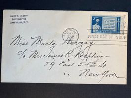 USA 1948 privater FDC 85 J. Proklamation Lincolns Gettysburg