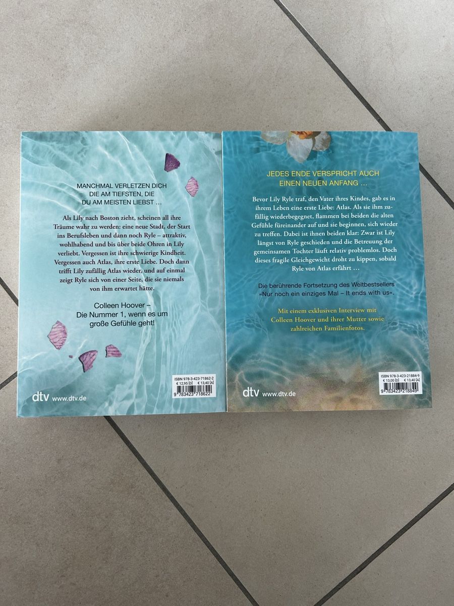 Libri: Colleen Hoover: Nur noch ein einziges Mal 1 & 2 – Nuovo (secondo la descrizione) da Weiningen TG venduto da lua_la11 2