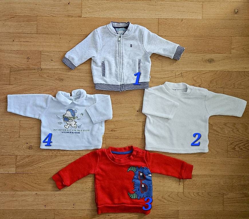 Maglioni & Felpe: Baby Pullover Gr. 56-62 – Usato da Basel venduto da Bienli03