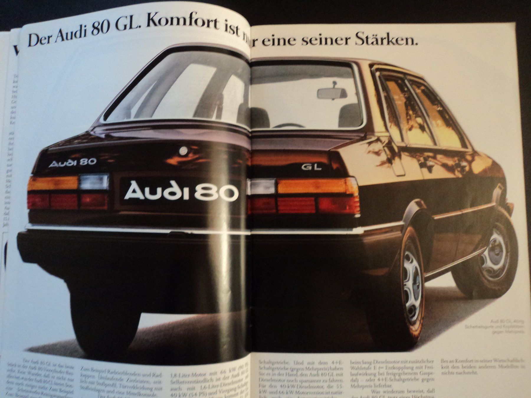Audi Documenti: Prospekt Audi 80 1983 – Usato da Schwarzenburg venduto da modelCARama 4