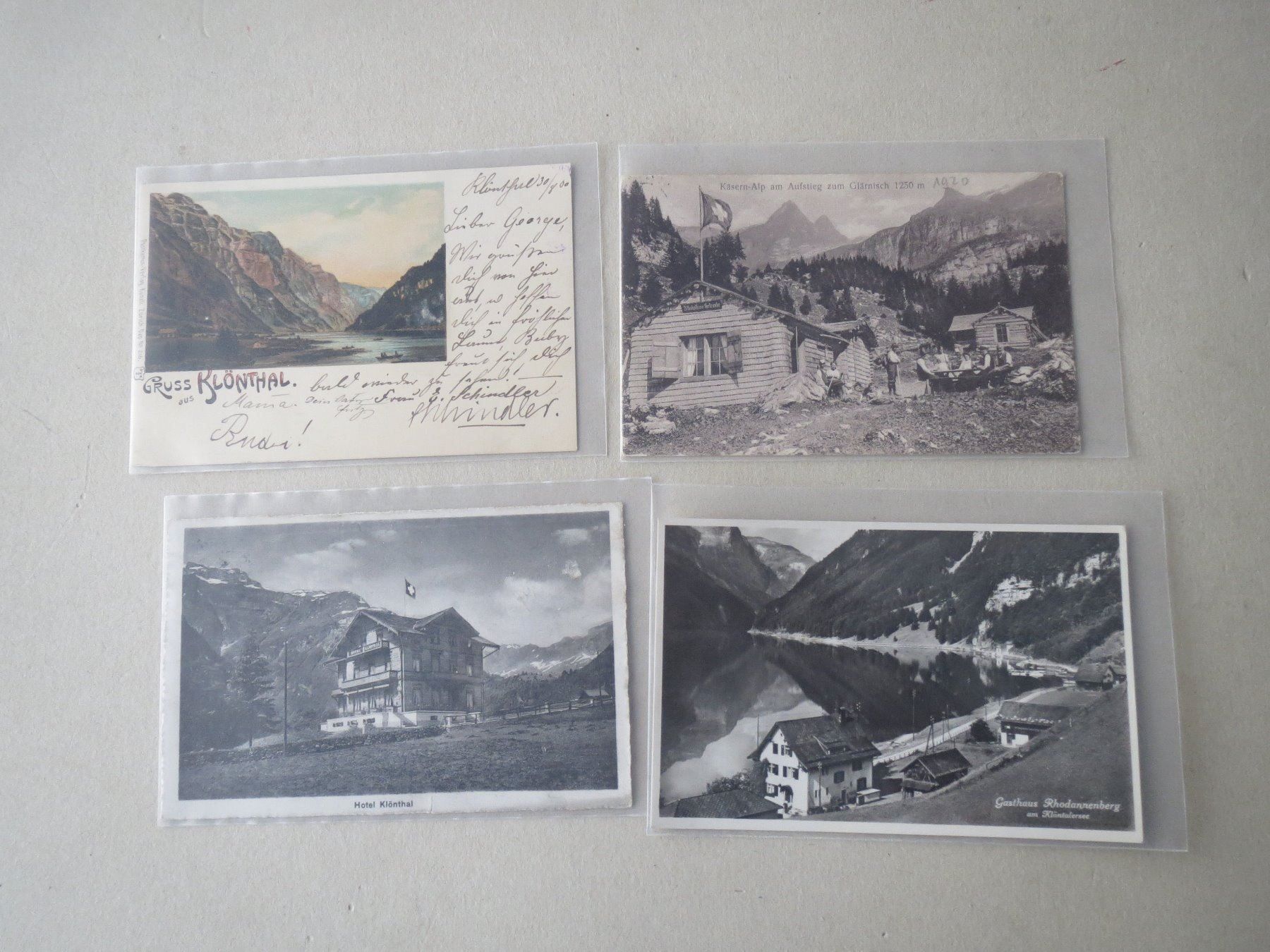 Cartoline postali: Klöntal - Etwa 280 alte Ansichtskarten – Usato da Tagelswangen venduto da Miski 3