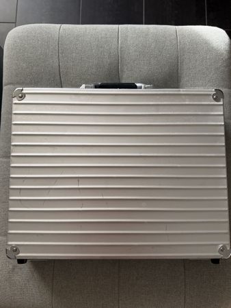 Rimowa Aktenkoffer Aluminium silber gebrauchter Zustand