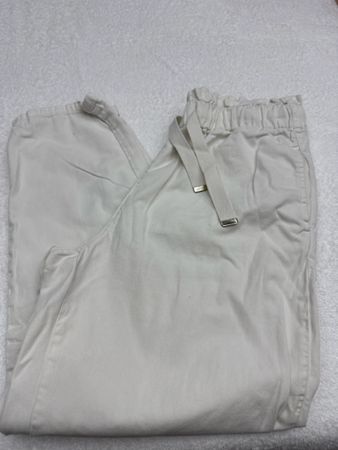Pantalon ZARA élastique crème, taille S, été ☀️!