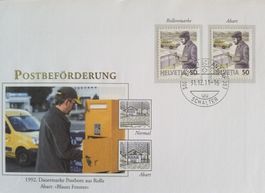 ZB164) 738R.Ab1, Abart blaues Fenster auf Sonderbrief Lp