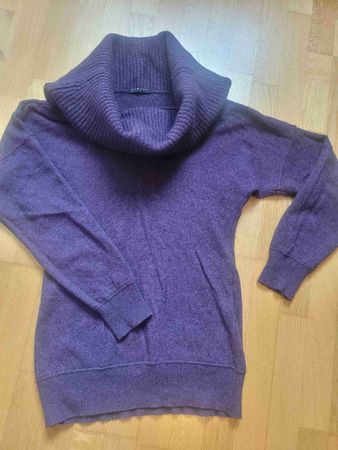 Sisley Rollkragen Pullover, Lila, Grösse S, Top Zustand