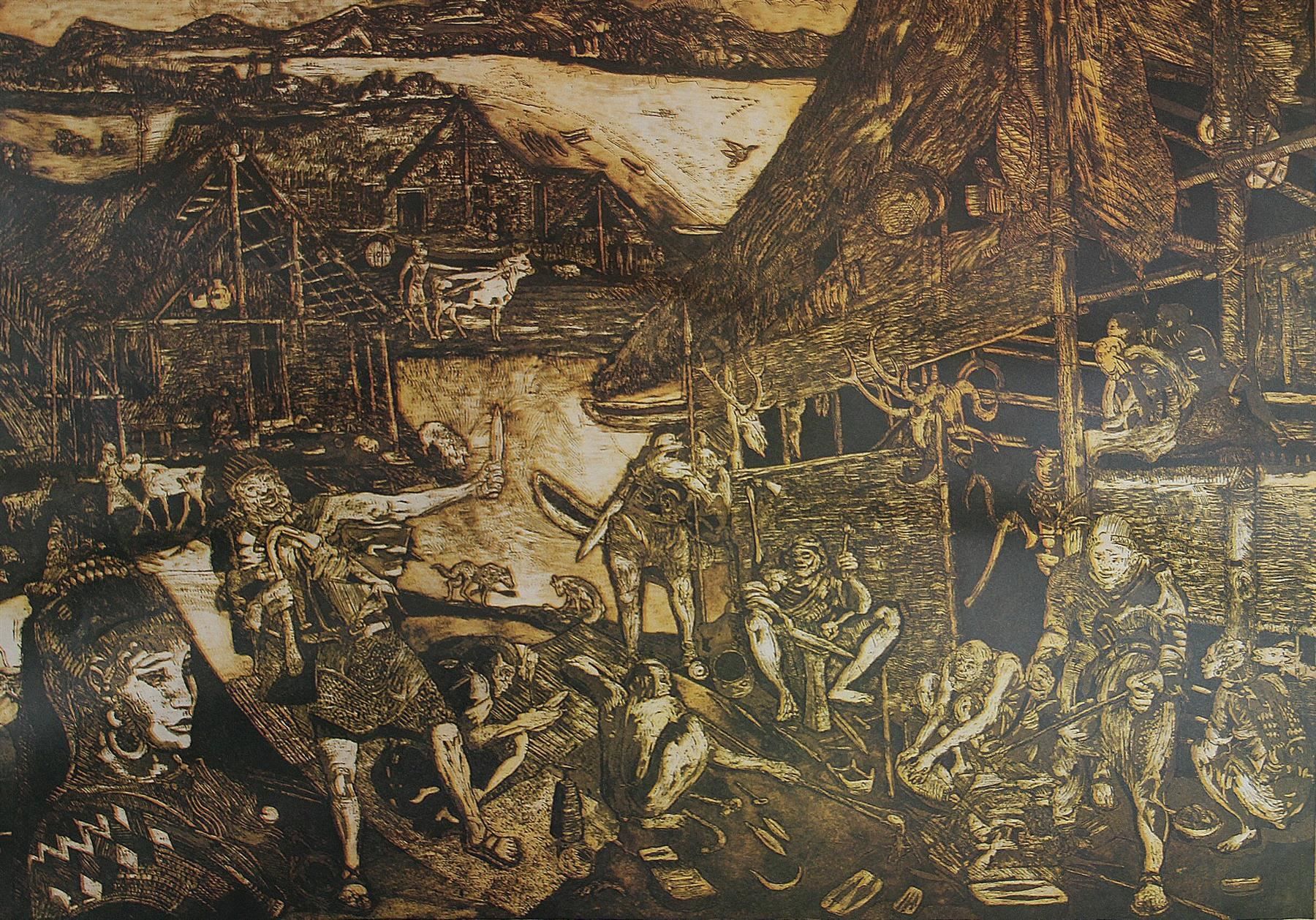 Foto & Immagini: Schulwandbild "Bronzezeit" D. Ineichen – Usato da Birrwil venduto da brandschatz_birrwil 1