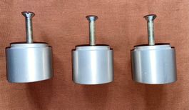 3 Möbelgriffe, Metall, Top Zustand