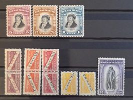 San Marino 1935: Melchiorre Delfico & Paketmarken (12 Werte