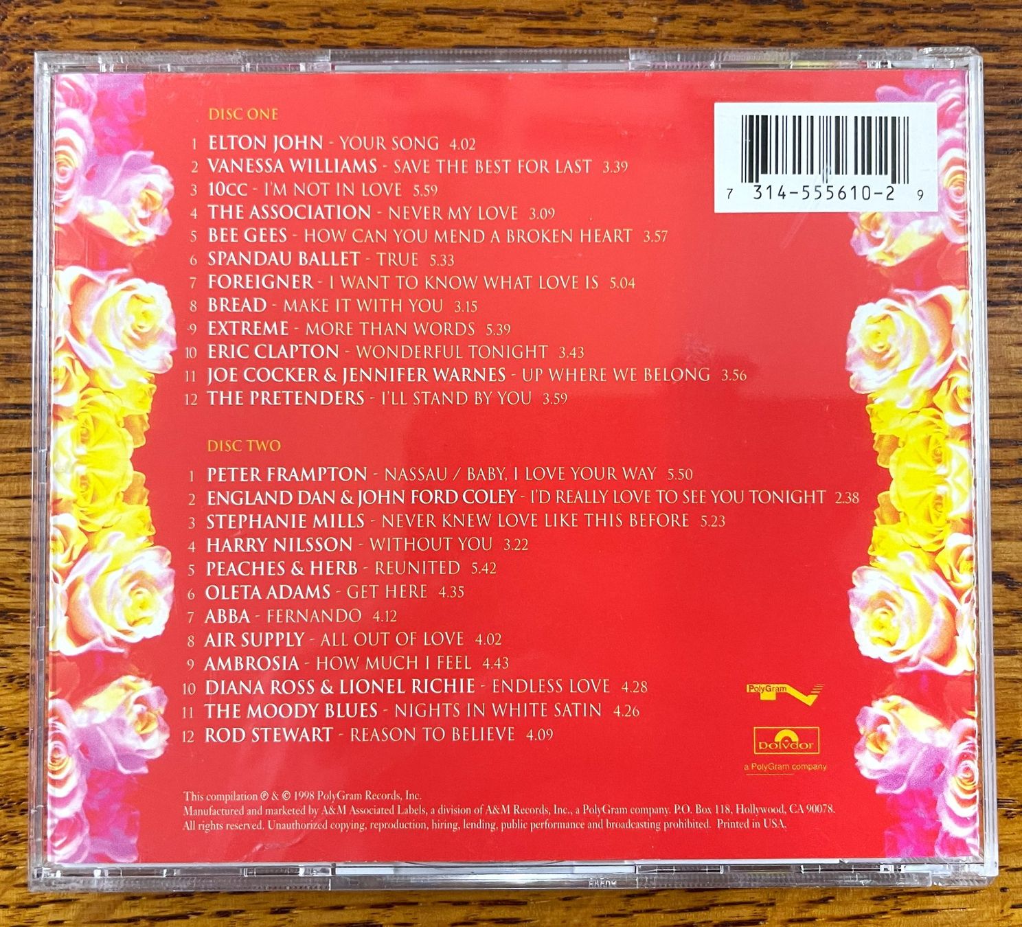 CD: LOVE ALBUM CD – Usato da Oftringen venduto da Vucki 1