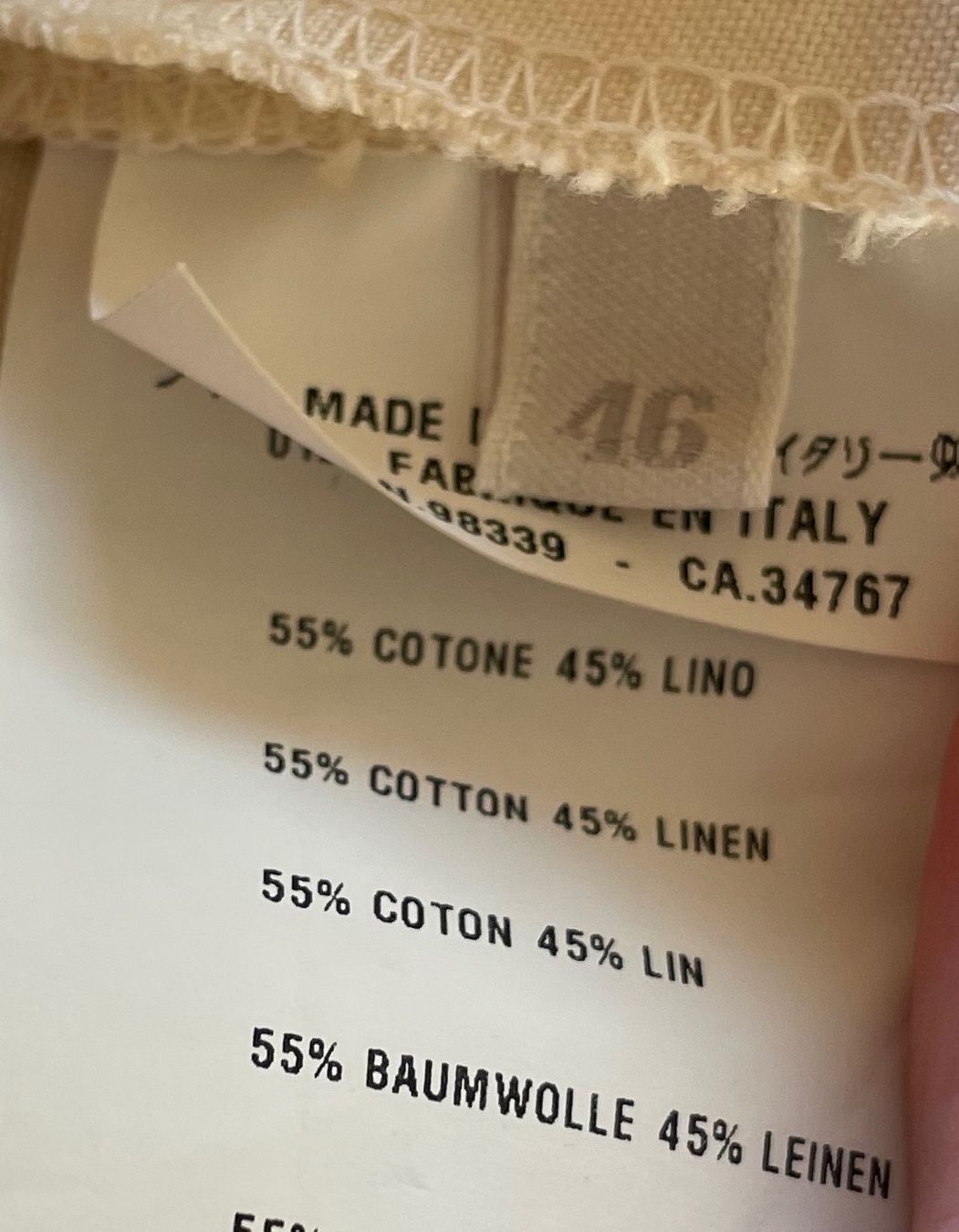 Prada Röcke: Baumwoll-Leinen-Jupe von Prada, Grösse 42 – Gebraucht aus Balzers von Golf-Lady 3