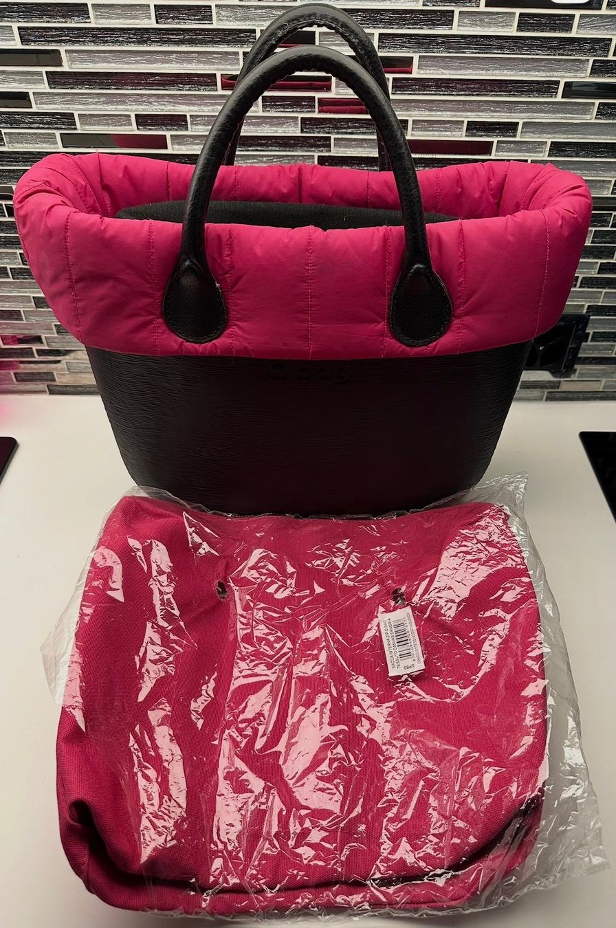 Obag Taschen für Damen: Sac à main OBAG noir/rose. – Gebraucht aus Collex von Chel1200
