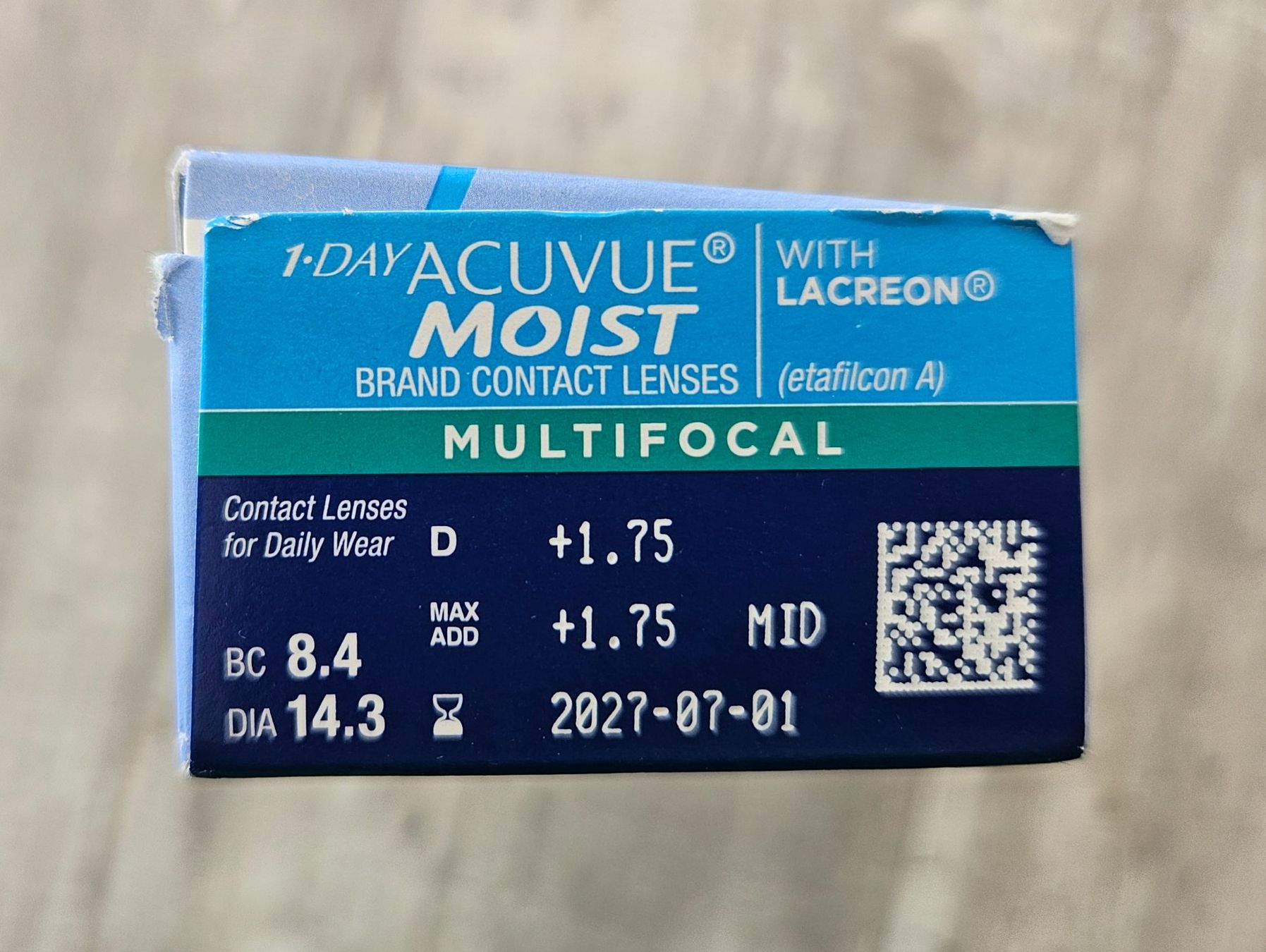 Acuvue Lenti a contatto: 1-Day Acuvue Multifocal Linsen – Nuovo (secondo la descrizione) da Winterthur venduto da Nenya1 1