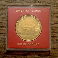 Tower of London Bronze-Medaille 1983 (inkl. OVP)