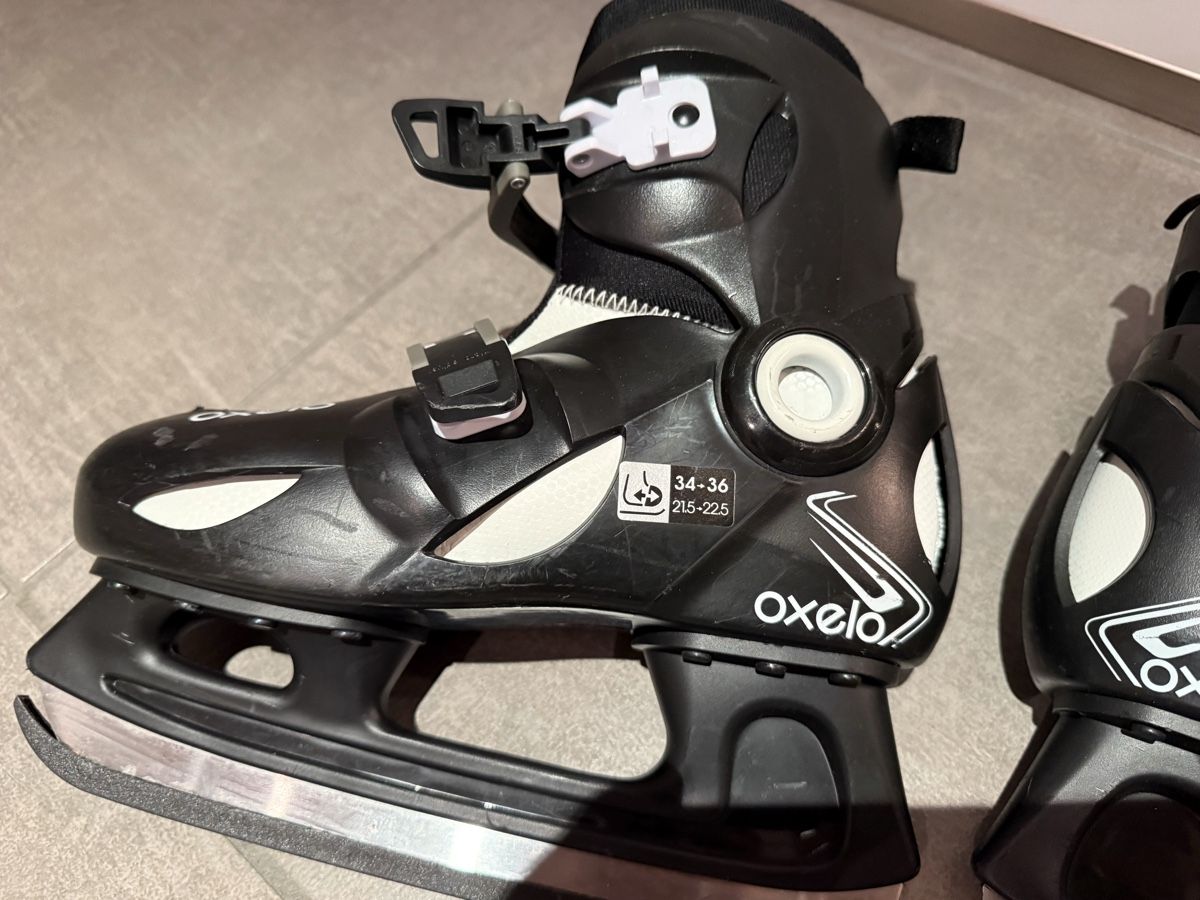 Oxelo Pattini da ghiaccio: Schlittschuhe 34-36 Oxelo – Usato da Claro venduto da KarinS84 1