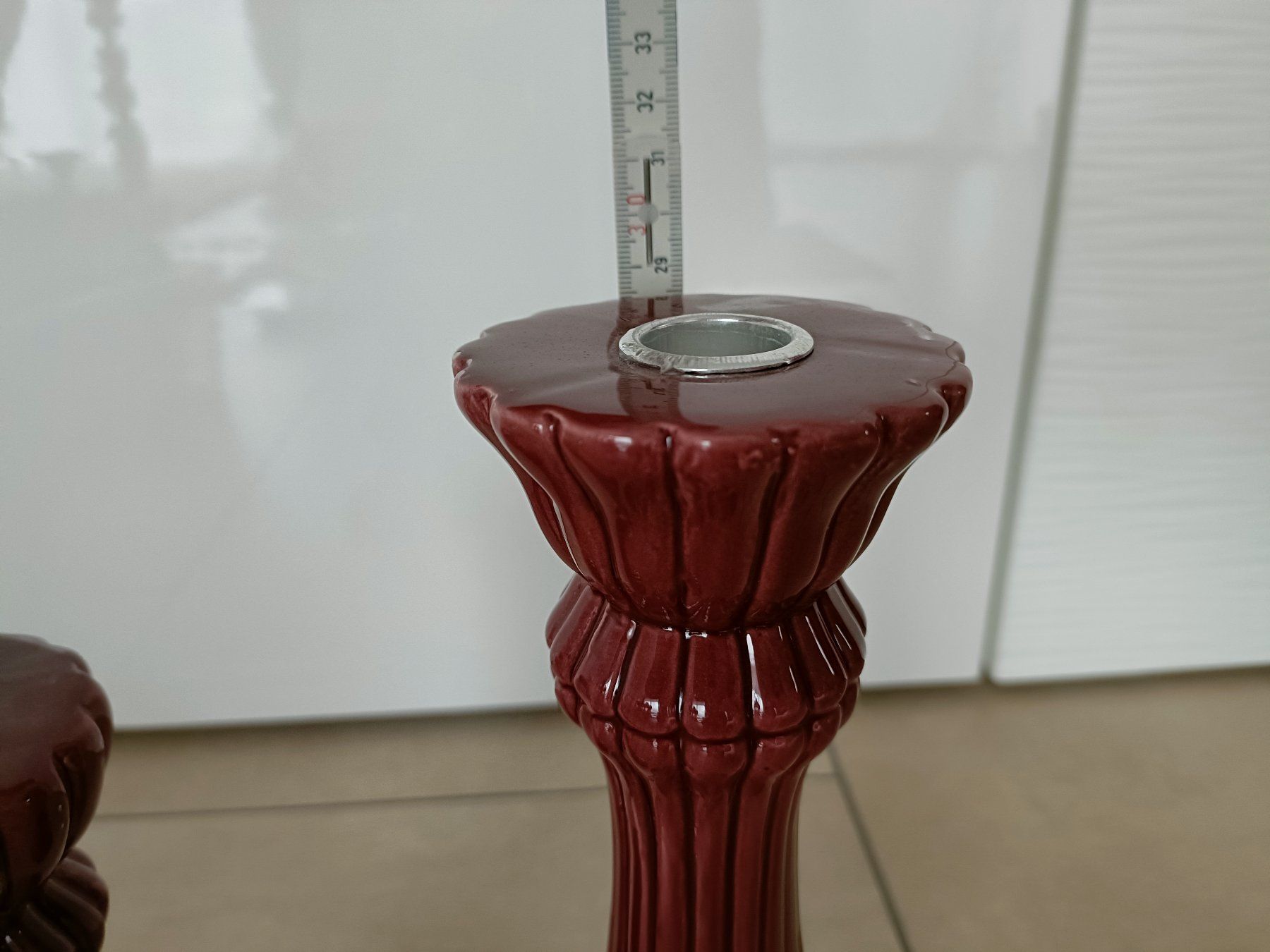 Tutte le decorazioni: Depot Kerzenständer / Kerzenhalter bordeaux – Nuovo (secondo la descrizione) da Rickenbach b. Wil venduto da Beautiful.Things 7