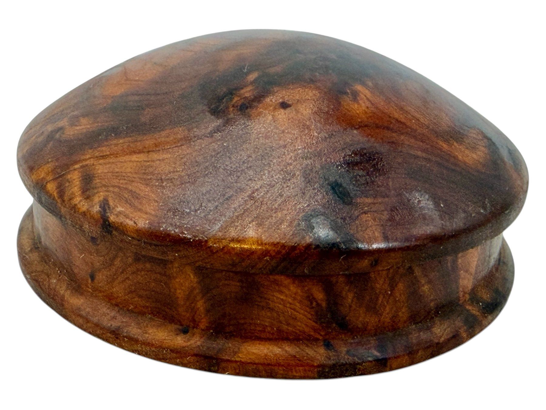 Barattoli: Boîte ancienne en loupe de thuya – Usato da Morges venduto da vintiques 2