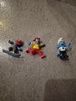 3 Stk. Schlumpf Figuren mit Winter-Motiven ❄️ Super!