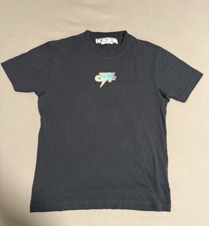 Off-White T-Shirt | Grösse S, grau