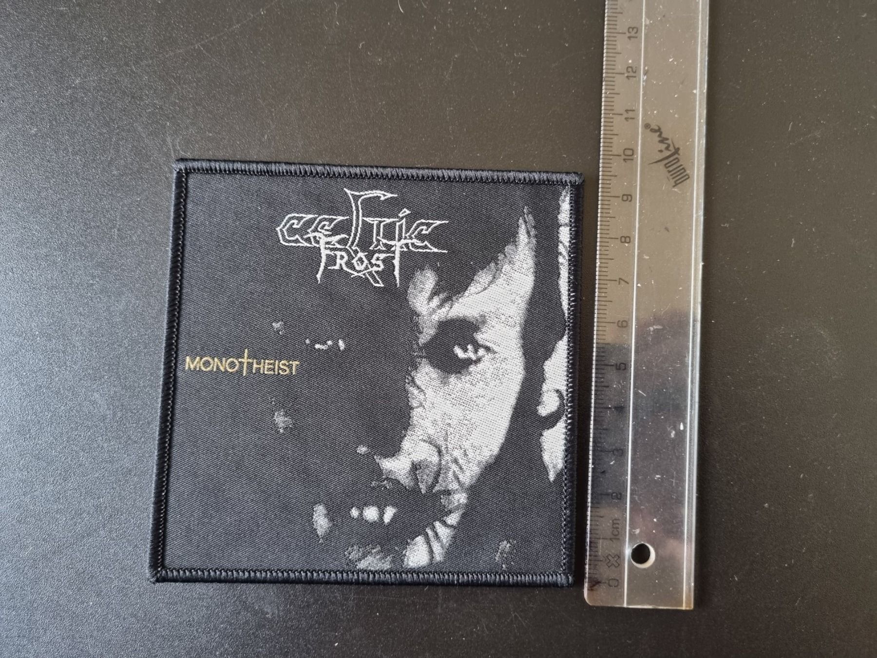 Toppe: Celtic Frost - Monotheist, Patch – Nuovo e nell'imballaggio originale da Winterthur venduto da Belzarek
