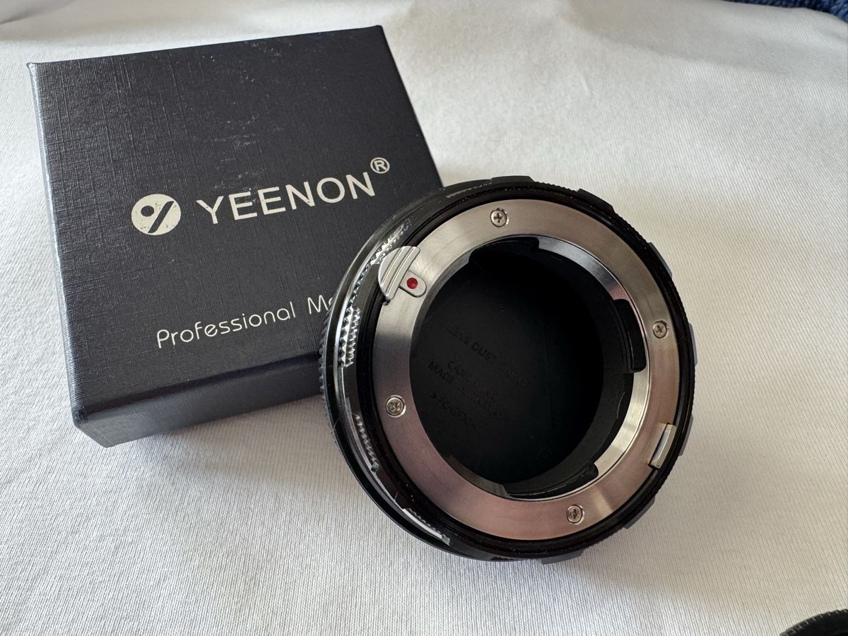 Adattatori foto: Adaptateur Macro YEENON LM-EOS R pour Objectif Leica – Usato da Aïre venduto da Erohrby 2