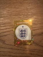 England Wappen Panini Karte