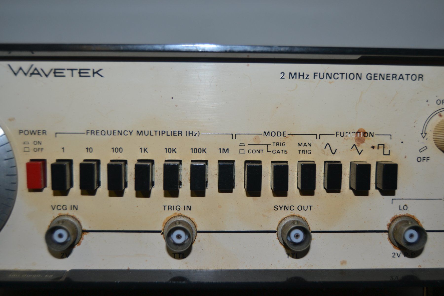 Messen: Wavetek Function Generator Model 182 – Gebraucht aus Wil SG von fanofrio 1