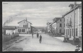 Bonfol Teilansicht mit Bahnhof