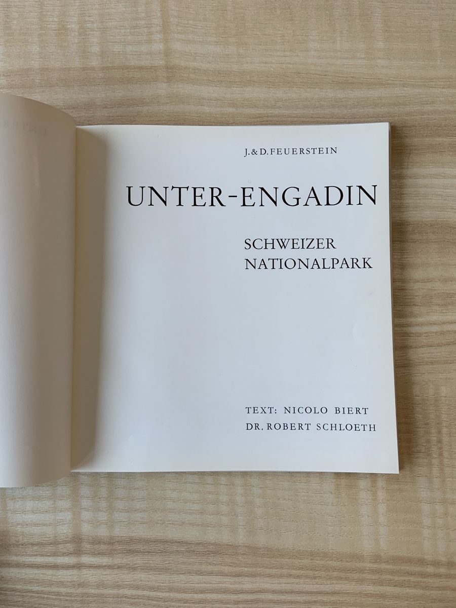 Libri: Unter-Engadin Schweizer Nationalpark – Usato da Elgg venduto da dan_f8gv 1
