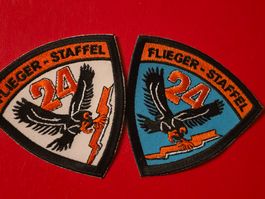 Luftwaffe Abzeichen Alte Badge Flieger Staffel 24 Duo neu