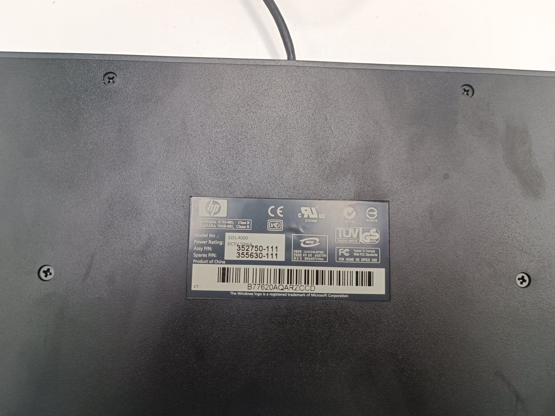 Hewlett Packard Tastaturen: HP SDL 4000 Tastatur – Gebraucht aus Schlieren von 2nd-Life 5