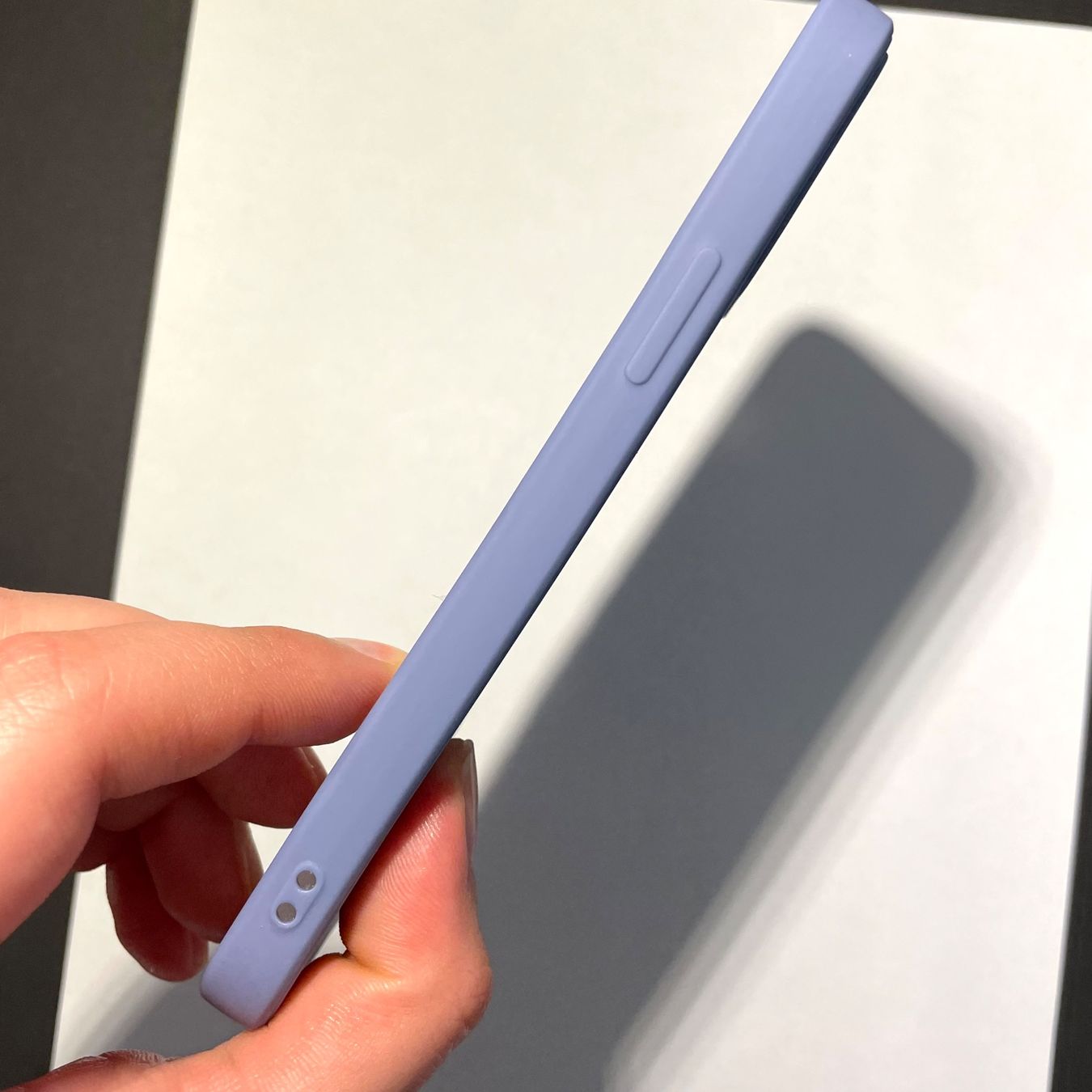 Cover & Protezioni schermo: NEU: iPhone 12 Hülle lavendel-grau – Nuovo e nell'imballaggio originale da Bellach venduto da Dreamer2501 3