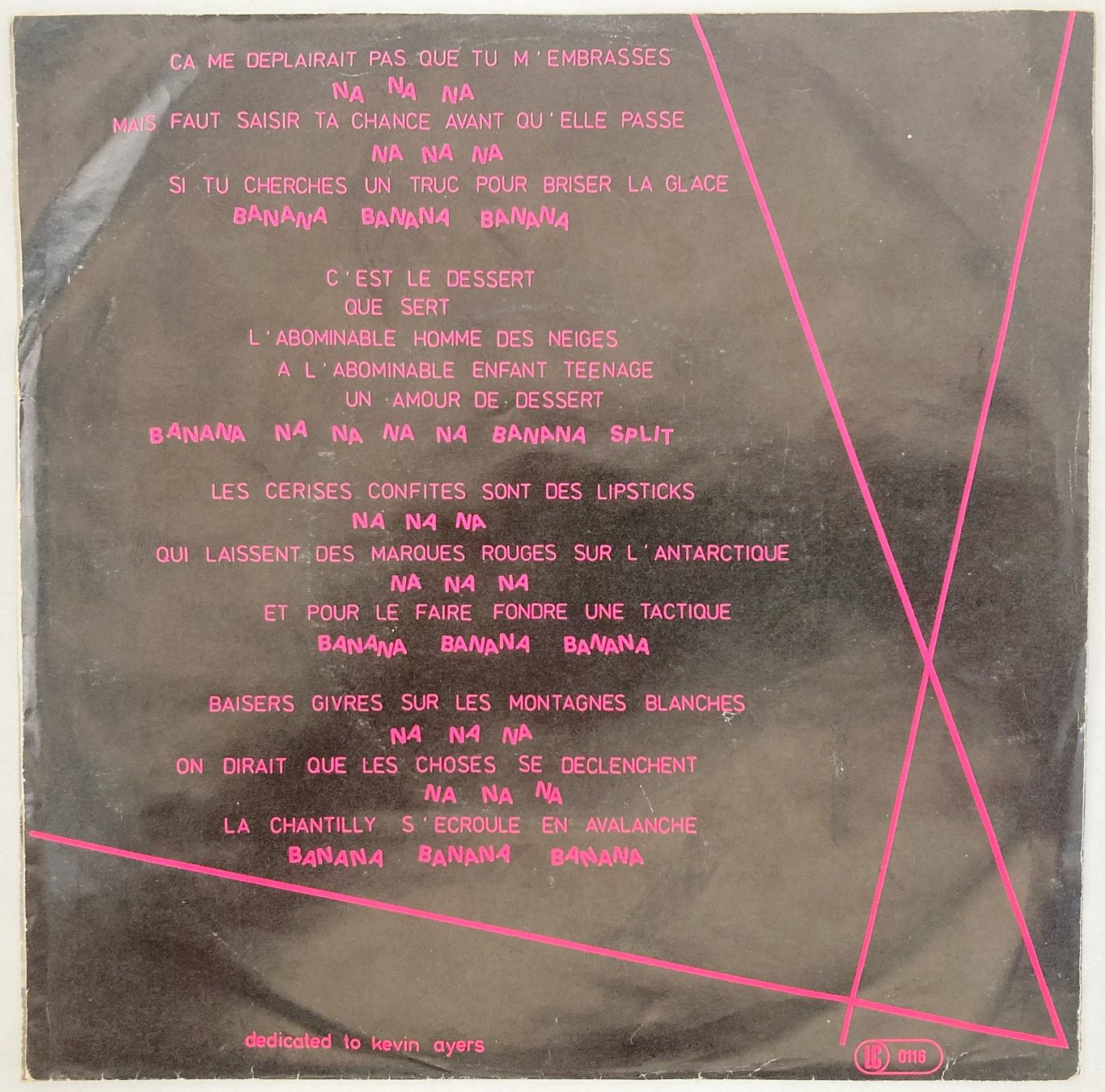 Dischi in vinile: LIO - LE BANANA SPLIT – Usato da Bottens venduto da hotter-than-hell 1