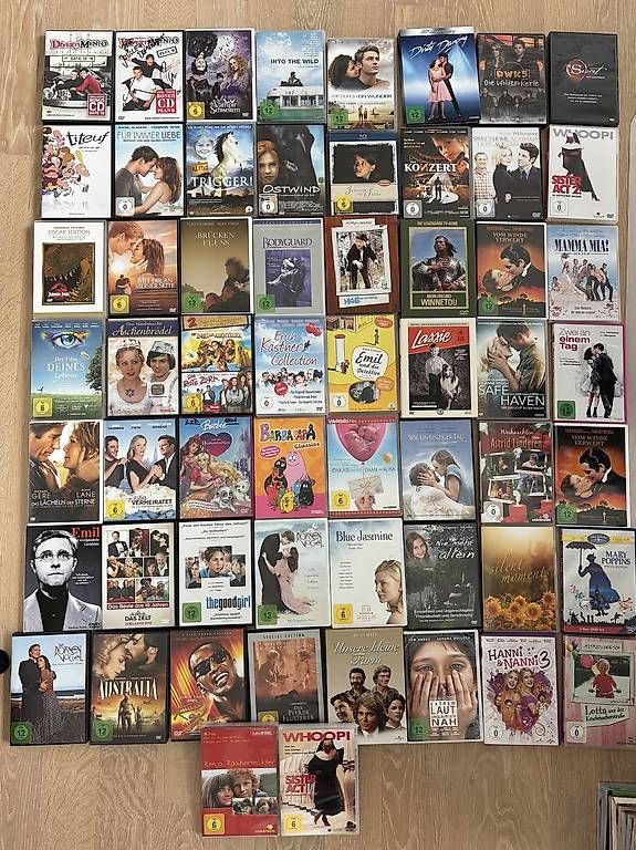 Tutti i DVDs: 58 DVD's wie neu – Usato da Sempach Station venduto da fly_70