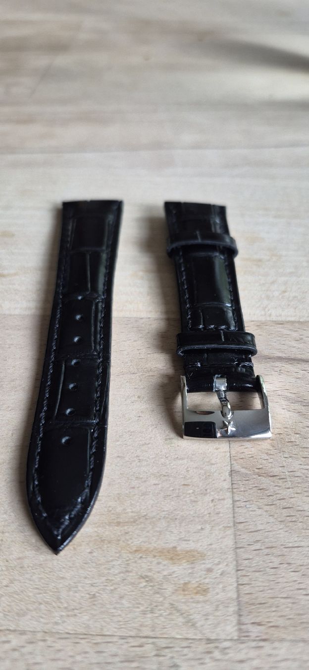 Bracciali & Braccialetti: Bracelet alligator noir avec boucle Zenith – Usato da Bex venduto da kalibouli