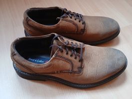Rover & Lakes Herren Schuhe, Gr. 42, Echtes Leder!