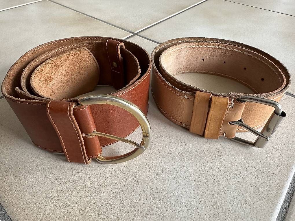 Gürtel: Cinture in vera pelle e cuoio – Gebraucht aus Massagno von mar_htl6 1