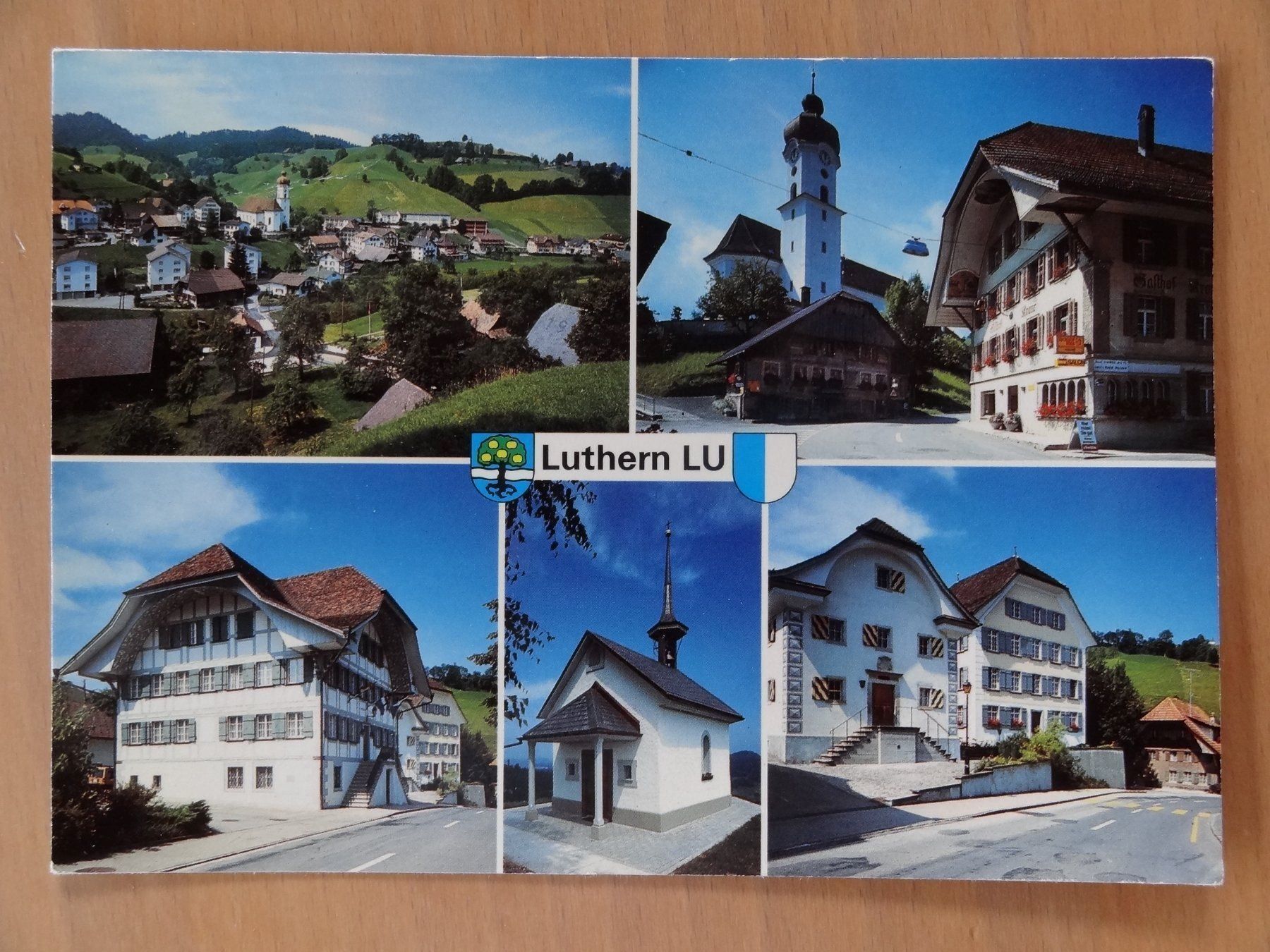 Cartoline postali: Luthern - Luzern - poste militaire – Usato da St Léonard venduto da Riglin