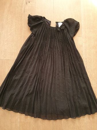 Mädchen Festkleid mit Glitzerpunkte 122