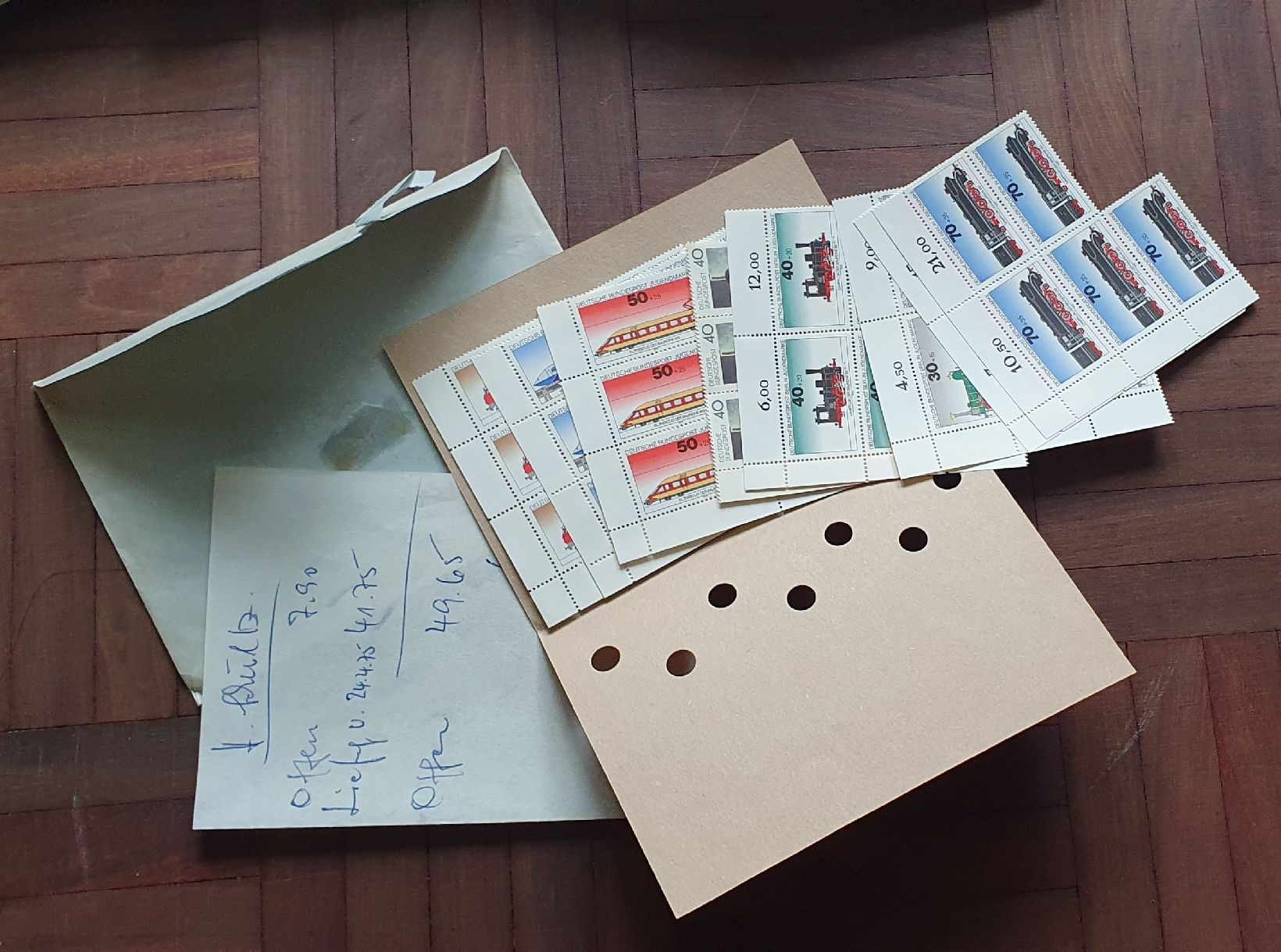 Alle Briefmarken: Deutschland Postfrisch ca. 1960 - 1980 – Gebraucht aus Kreuzlingen von Rschweiz1 2