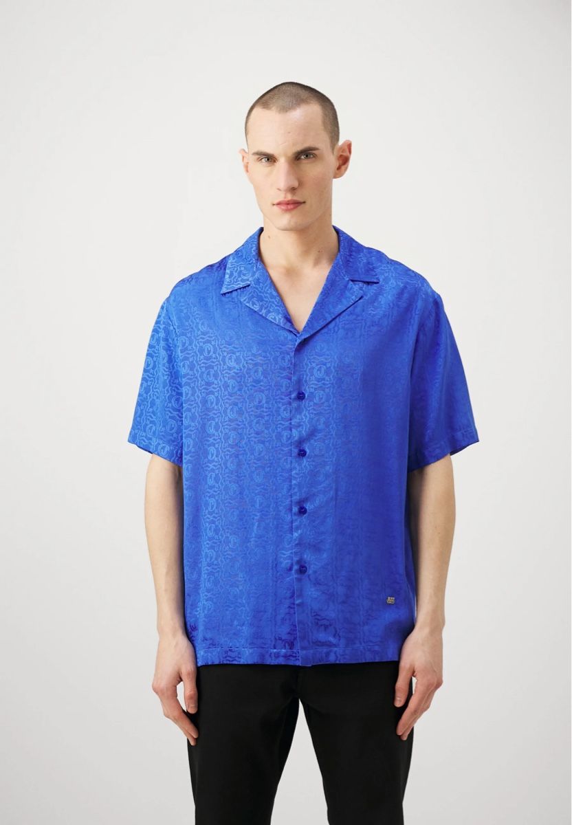 Roberto Cavalli Camicie: Just Cavalli LOGO SNAKE - Hemd - Orginalpreis 415.- – Nuovo e nell'imballaggio originale da Zürich venduto da luxuryoutlet1