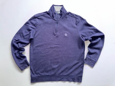 Chaps pullover natural stretch 1/4 zip Sz M